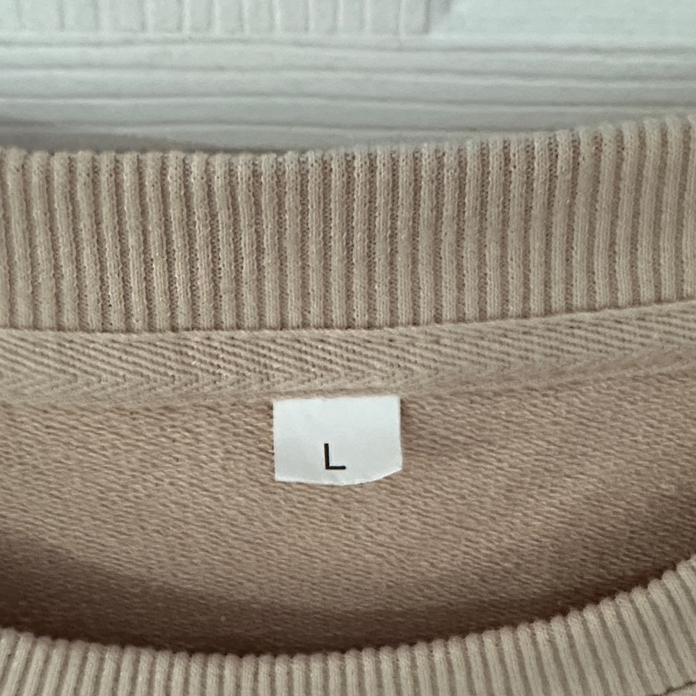 Large “make America great again” Tan Graphic Women's Sweater - Picture 2 of 9